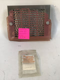 Hoffman TEB6SS Exhaust Grille 7-1/2” X 6” Face, 5-1/2” Opening