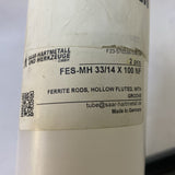 SAAR-Hartmetall FES-MH 33/14X100NF Ferrite Rod Hollow Fluted w/ Groove X2