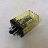 Idec RR2P-U AC120V RR Power Relay Plug-In DPDT 10A 120VAC 8-Pin Octal