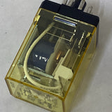 Idec RR2P-U AC120V RR Power Relay Plug-In DPDT 10A 120VAC 8-Pin Octal