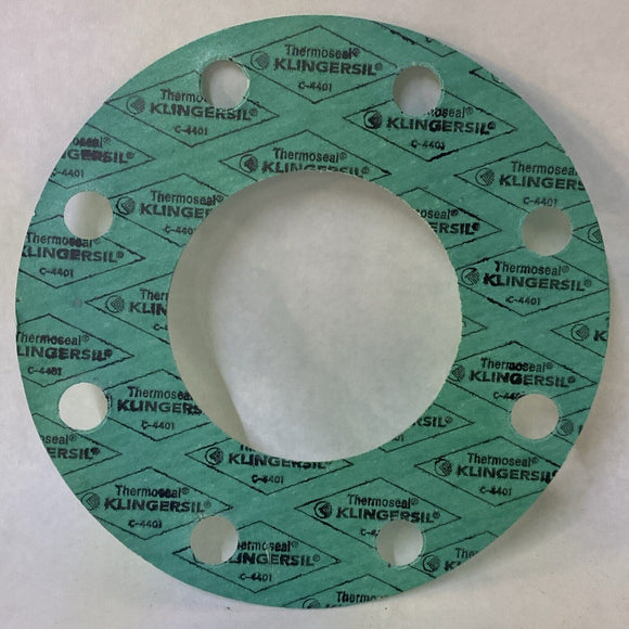 Klingersil CG-C-4401 Thermoseal Full Face Gasket 9” OD 4.5” Center 1/16” Thick