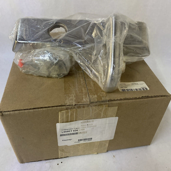 Corbin Russwin L955ET 626 LHR Classroom Lever Trim And Lock ED5000