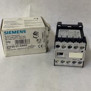 Siemens 3TF2001-0AK6 Contactor