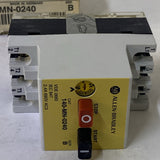 ALLEN BRADLEY 140-MN-0240 SER. B MANUAL MOTOR STARTER NIB