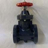 ASAHI 2” Gate Valve Type P 50mm Flange ANSI Hi PVC EPDM Inner Screw Hand Wheel L