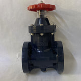 ASAHI 2” Gate Valve Type P 50mm Flange ANSI Hi PVC EPDM Inner Screw Hand Wheel L
