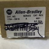 Allen Bradley 1794-OB16 Ser A Flex I/O Output Module 16 Point 96221875 Rev C01