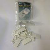 Panduit Abm112-A-C Cable Tie Mount,Adhesive Backed Pack Of 17