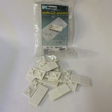 Panduit Abm112-A-C Cable Tie Mount,Adhesive Backed Pack Of 17