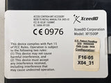 XceedID XF1500P Access Control Unit Black Wall Mount Card Reader *Cracked Cover*