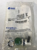 *SEALED* Allen Bradley 800EP-PL3 Ser. A Optic Pilot Light Green