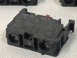 *LOT OF 5* Allen-Bradley 800F-X01 Ser. A  N.C. Contact Block