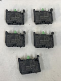 *LOT OF 5* Allen-Bradley 800F-X10 Ser. A  N.O. Contact Block
