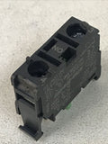 *LOT OF 5* Allen-Bradley 800F-X10 Ser. A  N.O. Contact Block