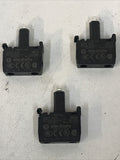 *LOT OF 3* Allen Bradley 800F-N3R Ser. B Red Integrated LED 800FN3R 24V 17mA