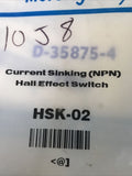 *SEALED* Bimba HSK-02 Current Sinking (NPN) Hall Effect Switch
