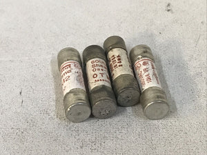 *LOT OF 4* Gould Shawmut OTM2 2 Amp, 250 Volt, One Time Miniature Fuses