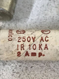 *LOT OF 4* Gould Shawmut OTM2 2 Amp, 250 Volt, One Time Miniature Fuses