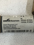 *LOT OF 2* Bussmann NON-15 15 Amp 250V One Time Use Fuse