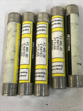 *LOT OF 5* Fusetek FC460-2E PT Fuse E Rated 2 Amp FC 460-2E 625VAC 37.5 kAIR
