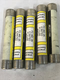 *LOT OF 5* Fusetek FC460-2E PT Fuse E Rated 2 Amp FC 460-2E 625VAC 37.5 kAIR