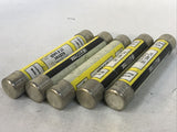 *LOT OF 5* Fusetek FC460-2E PT Fuse E Rated 2 Amp FC 460-2E 625VAC 37.5 kAIR