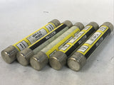*LOT OF 5* Fusetek FC460-2E PT Fuse E Rated 2 Amp FC 460-2E 625VAC 37.5 kAIR