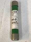 Fusetek FC460-2 PT Fuse E Rated 2 Amp FC 460-2 600VAC 62.5 kAIR