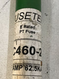 Fusetek FC460-2 PT Fuse E Rated 2 Amp FC 460-2 600VAC 62.5 kAIR