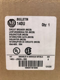 Allen Bradley 140U-JD6D3-D22 Ser. A  225A 600V 3 Pole Circuit Breaker 140U-JD6