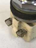 Square D 9001KM1 Ser. G  Standard Pilot Light Class9001 Type KM-1, Red lens 120V