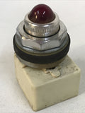 Square D 9001KM1 Ser. G  Standard Pilot Light Class9001 Type KM-1, Red lens 120V