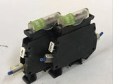 *LOT OF 2*Phoenix Contact ST-SILED 24 Fuse Plug in Fuse Block holder USIG 15-30V