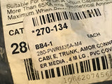 Allen Bradley 280-PWRM35A-M4 MALE/FEM STR/STR ArmorConnect 4M Power Media Cable