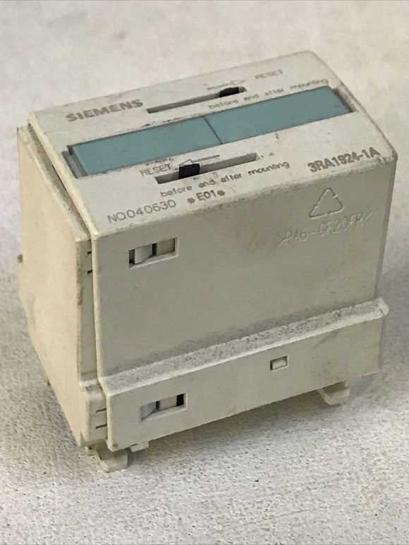 Siemens 3RA1924-1A Interlock for Reversing Contactor