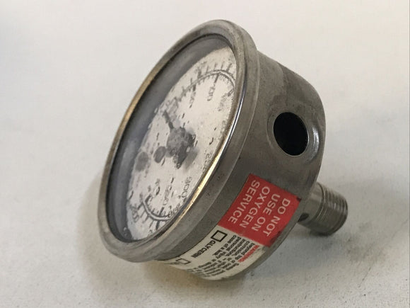 Ashcroft 238A460-01 Rev E. 0-400 PSI, 0-2800 kPa Gauge, 1/4