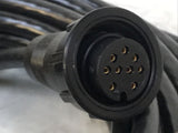 Tri-Clover 762387 EL-97515-0061 9-PIN Female Connector Molded 30FT Cable