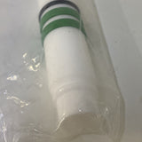 Chemglass CG-511-50 Reactor Plug 20mm PTFE Replacement Drain Stem Only W/ Orings