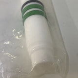 Chemglass CG-511-50 Reactor Plug 20mm PTFE Replacement Drain Stem Only W/ Orings