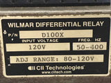 Wilmar Electronics Inc D100x Differential Relay 80-120VAC 50-400Hz