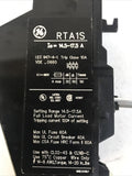 GE RTA1S 14.5-17.5A Overload Relay Trip Class 10A RTA 1S