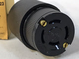 Hubbell 3423 Twist-Lock Liquid Tight Fittings Connector Body 20A 250V 10A 600V