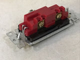 *Lot of 2* Hubbell HBL2121 Brown Rocker Switch 1 Pole 20A 120-277V