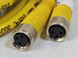 Turck Part# VBRS 4.4-2PKG 3M-2/2 ID# U0117-33 Euro Fast Cable USNP