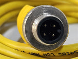 Turck Part# VBRS 4.4-2PKG 3M-2/2 ID# U0117-33 Euro Fast Cable USNP